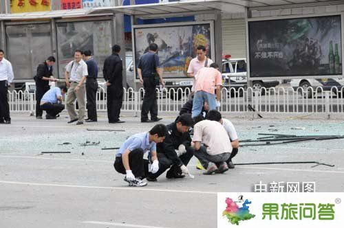 昆明发生两起公交车爆炸致2死14伤(组图)